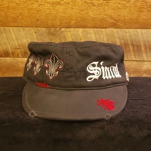 Sinful Blk/Red/Wht Cadet Hat